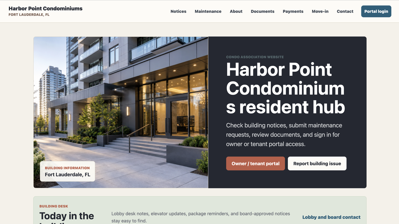 Condos for self-managed HOA boards