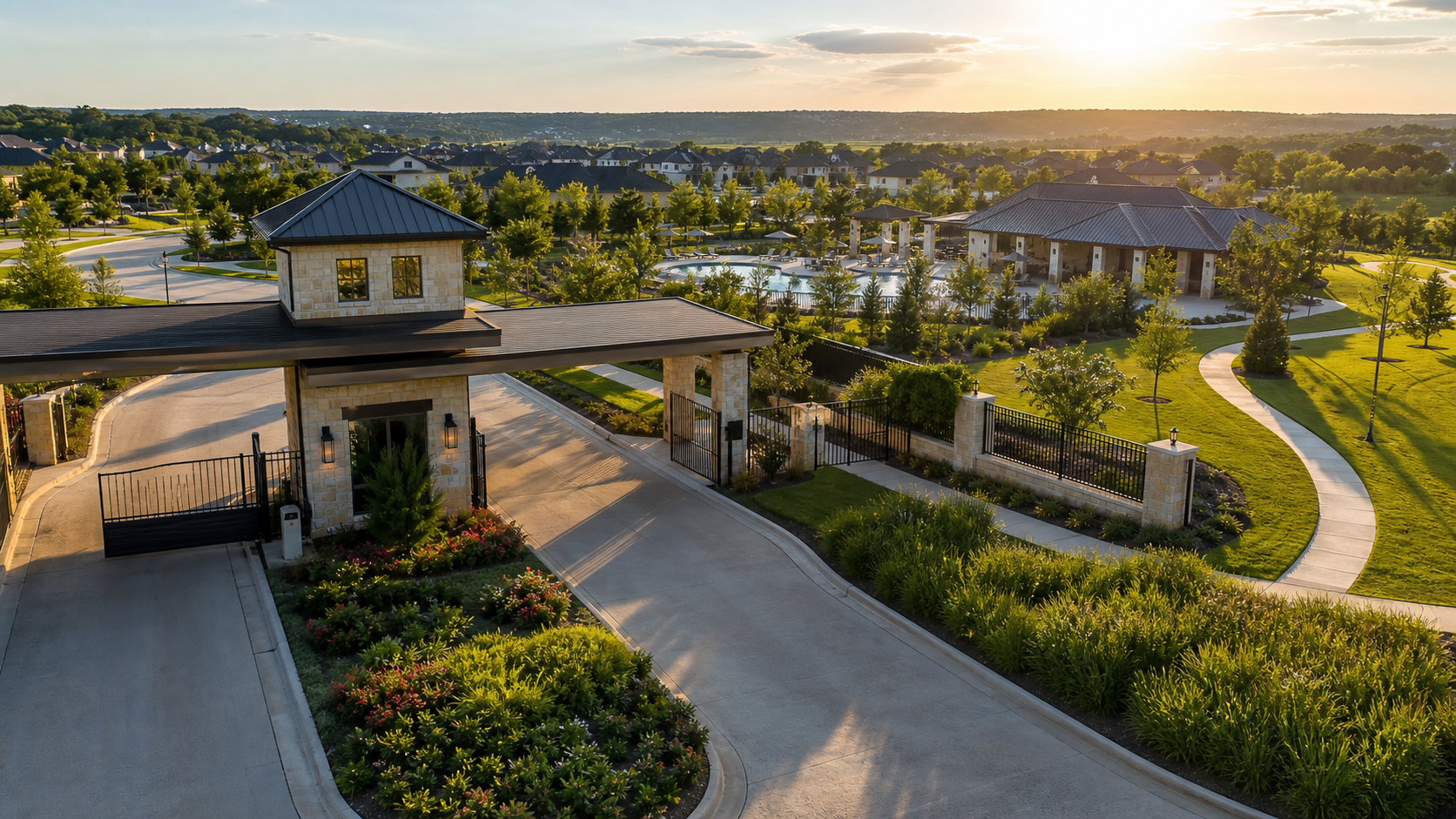 Gated Master-Planned HOA website preview
