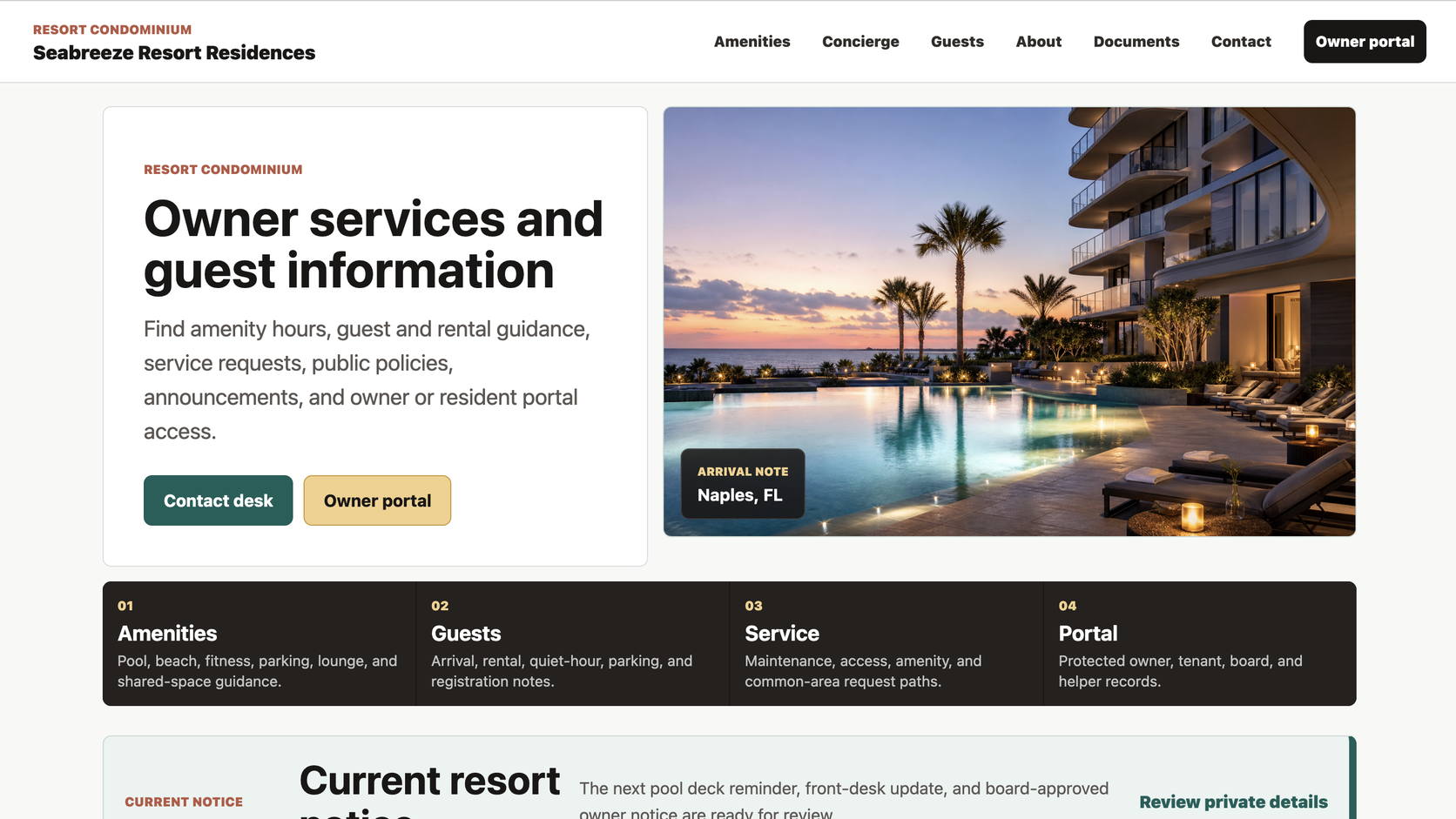 Luxury Resort Condo preview image