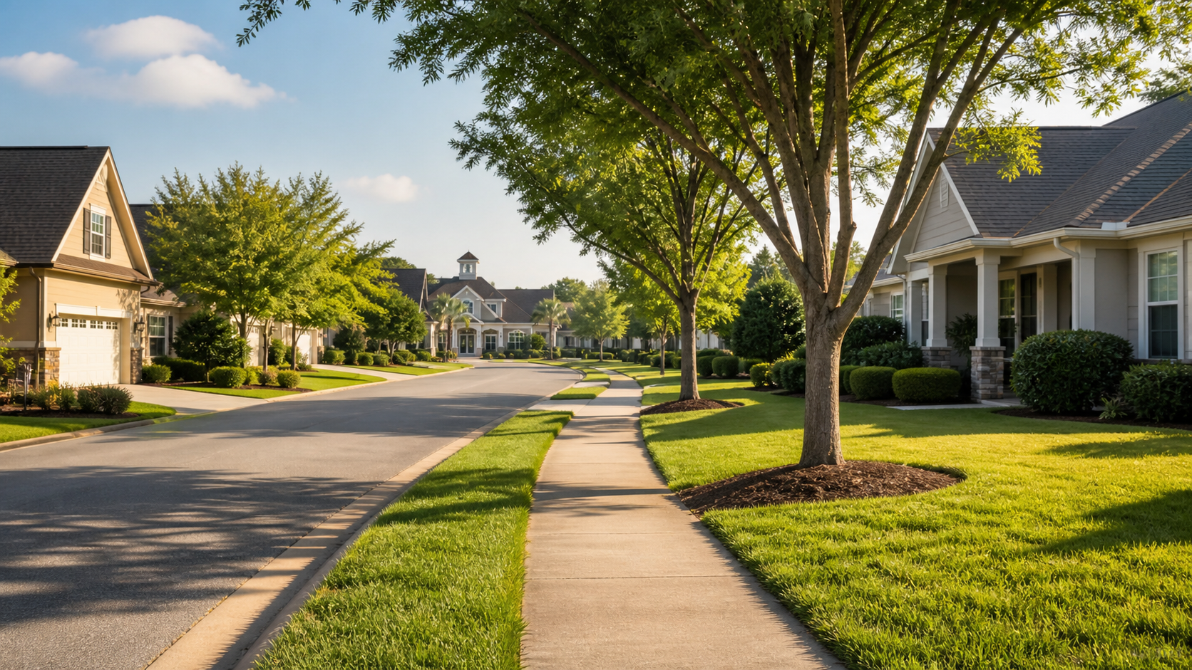 Suburban Family HOA website preview